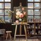 Paint by Numbers for Adults – DIY Flower Vase Painting Kit on Canvas, Beginner-Friendly Plant Art Craft Set (16x20 Inch)